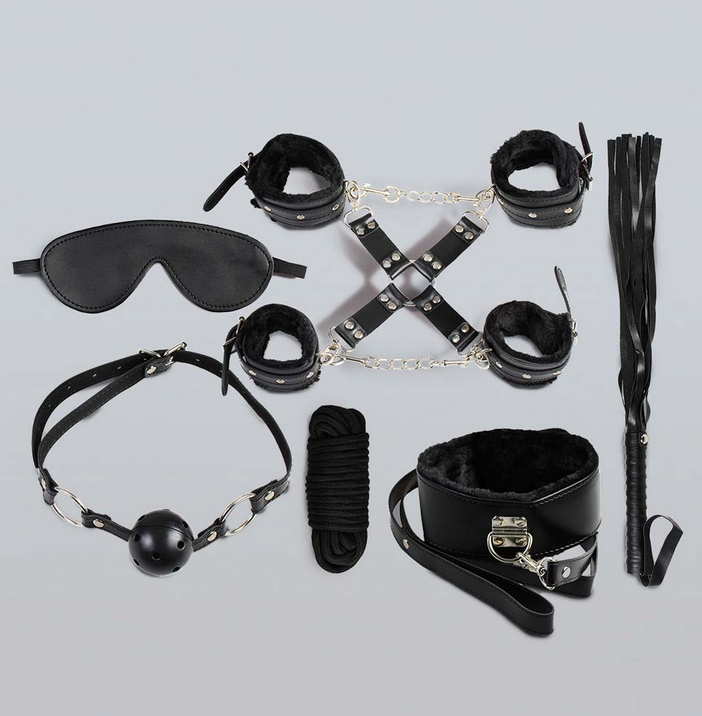 8 PIECES BONDAGE KIT