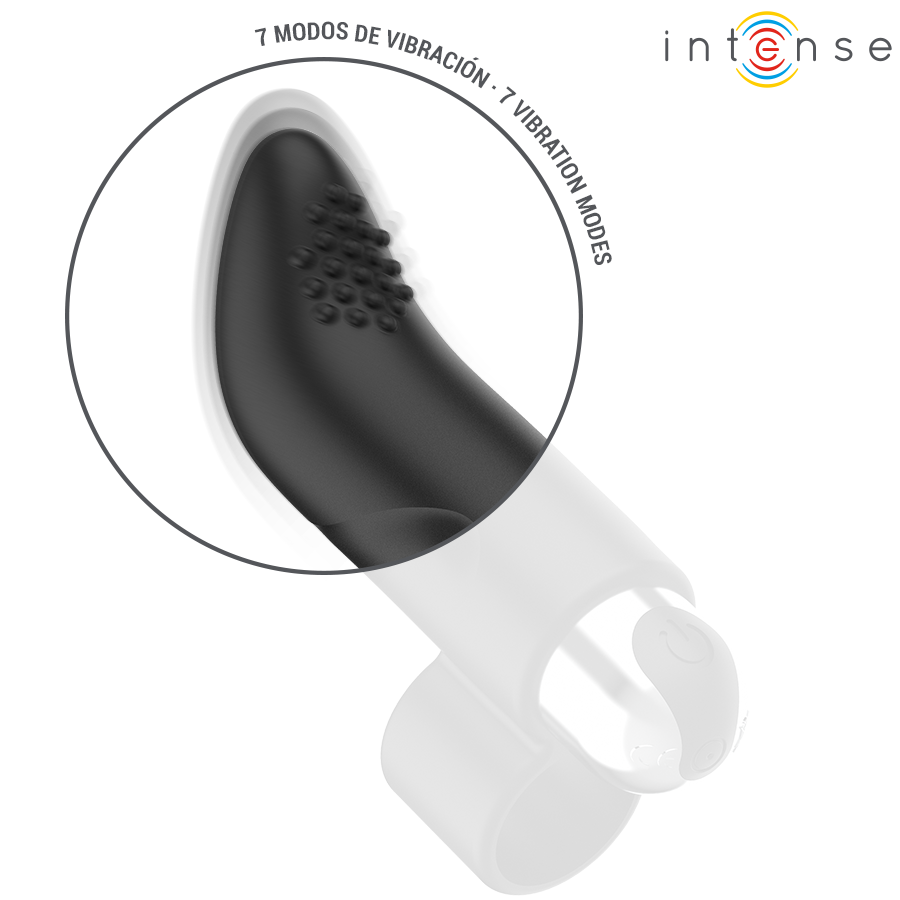 Estimulador Dedal Vibrador Damiano de Intense – Recargable y Sumergible - Imagen 3