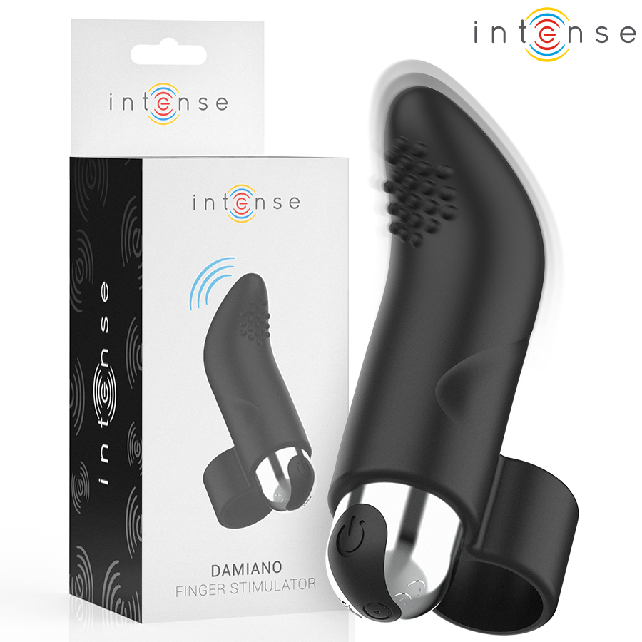 Estimulador dedal vibrador Damiano de Intense