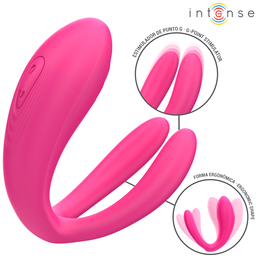 INTENSE - JULIA VIBRADOR & ESTIMULADOR DE PINZAS CONTROL REMOTO - Imagen 7