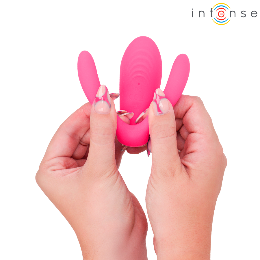 INTENSE - JULIA VIBRADOR & ESTIMULADOR DE PINZAS CONTROL REMOTO - Imagen 4
