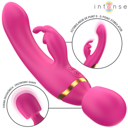 vibrador rabbit y wand