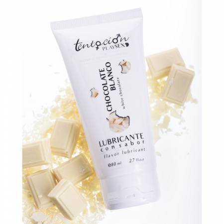 Lubricante base agua sabores 80ml – Chocolate Blanco