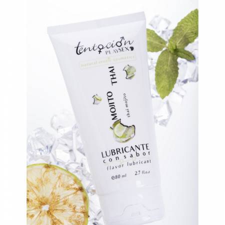 Lubricante base agua sabores 80ml – Mojito Thai