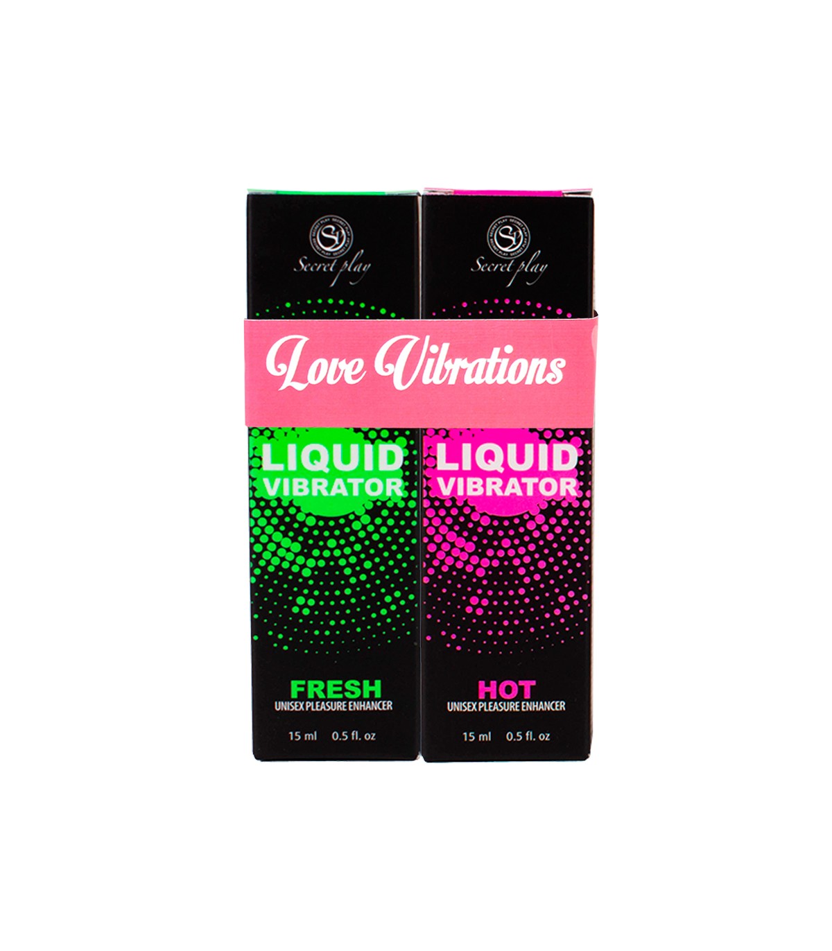 PACK 2 LOVE VIBRATIONS - VIBRADOR LIQUIDO 15 ML