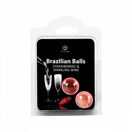 SET 2 BRAZILIAN BALLS FRESA Y CAVA