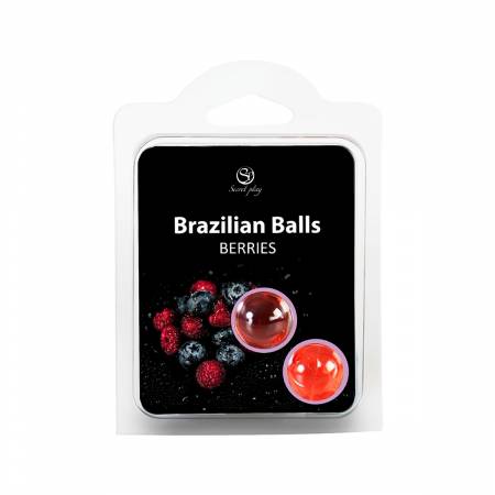 SET 2 BRAZILIAN BALLS FRUTAS DEL BOSQUE