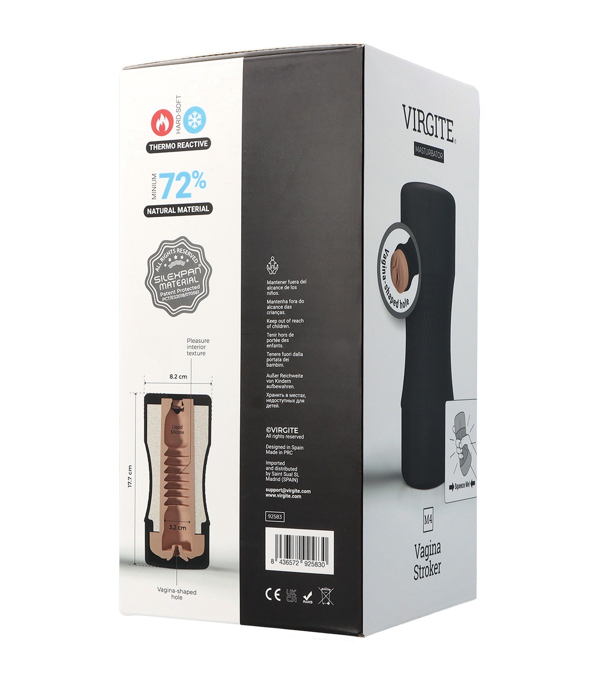 STROKER M4 VAGINA SILEXPAN - Imagen 10