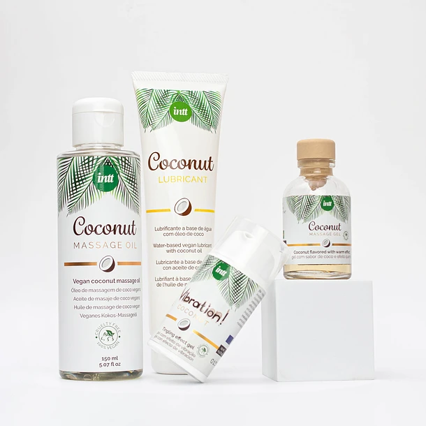 Aceite de Masaje Vegano INTT Bio Coco - 150 ml - Imagen 3