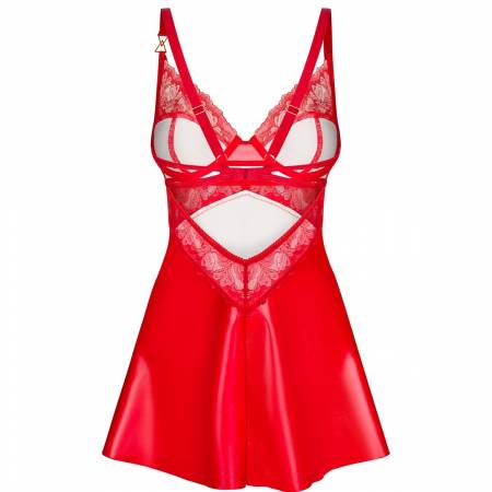 ALIOSA CHEMISE & THONG  L/XL