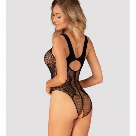 B335 CROTCHLESS TEDDY S/M/L