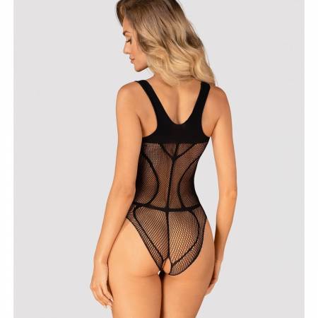 B336 CROTCHLESS TEDDY S/M/L