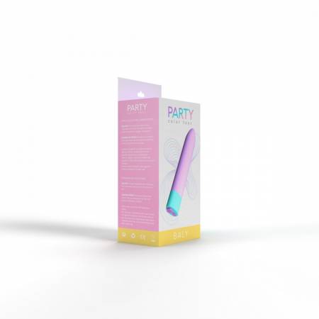 BALA VIBRADORA BALY RECARGABLE 10 INTENSIDADES LILA