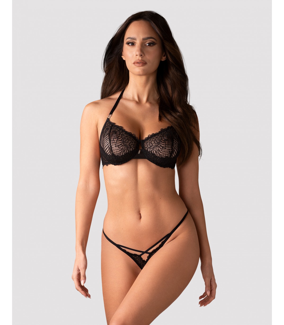 ILIOSA 2-PCS CROTCHLESS SET S/M - Imagen 2