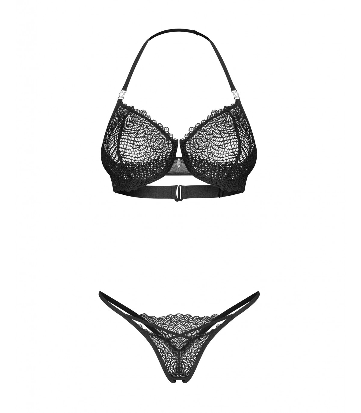 ILIOSA 2-PCS CROTCHLESS SET S/M - Imagen 4