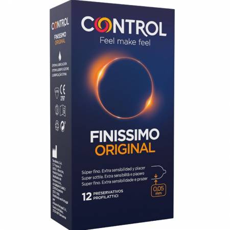 CONTROL - FINISSIMO PRESERVATIVOS 12 UNIDADES