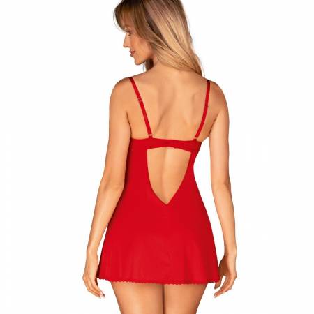 INGRIDIA CHEMISE & THONG M/L