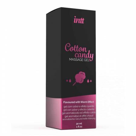 INTT GEL MASAJE EFECTO CALOR ALGODÓN DE AZÚCAR 30 ML