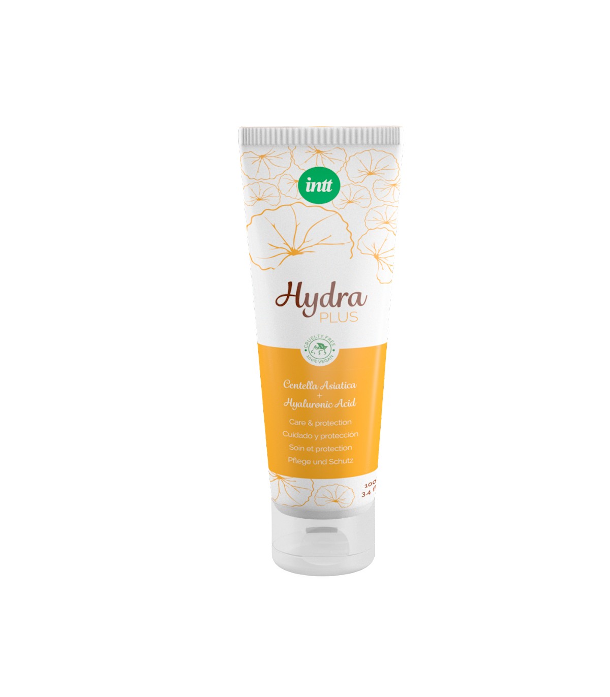 Lubricante INTT Hydra Plus: Hidratante Íntimo con Ácido Hialurónico - 100 ml