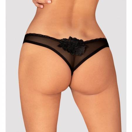 LATINESA CROTCHLESS THONG  M/L