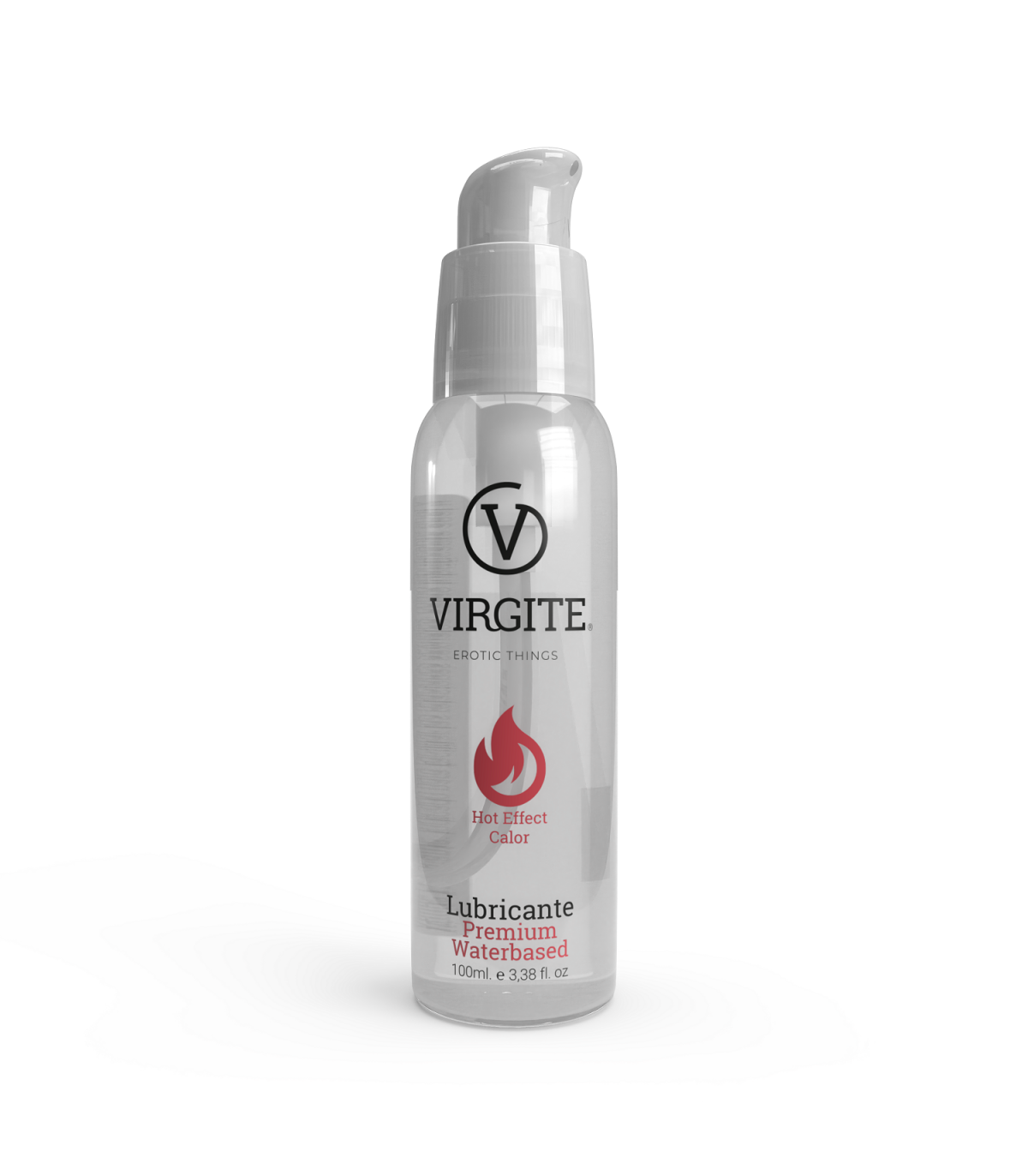 LUBRICANTE BASE AGUA EFECTO CALOR 100 ML - Imagen 2