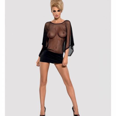 PUNKER DRESS & THONG L/XL