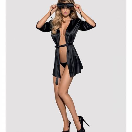 SATINIA MASK BLACK O/S