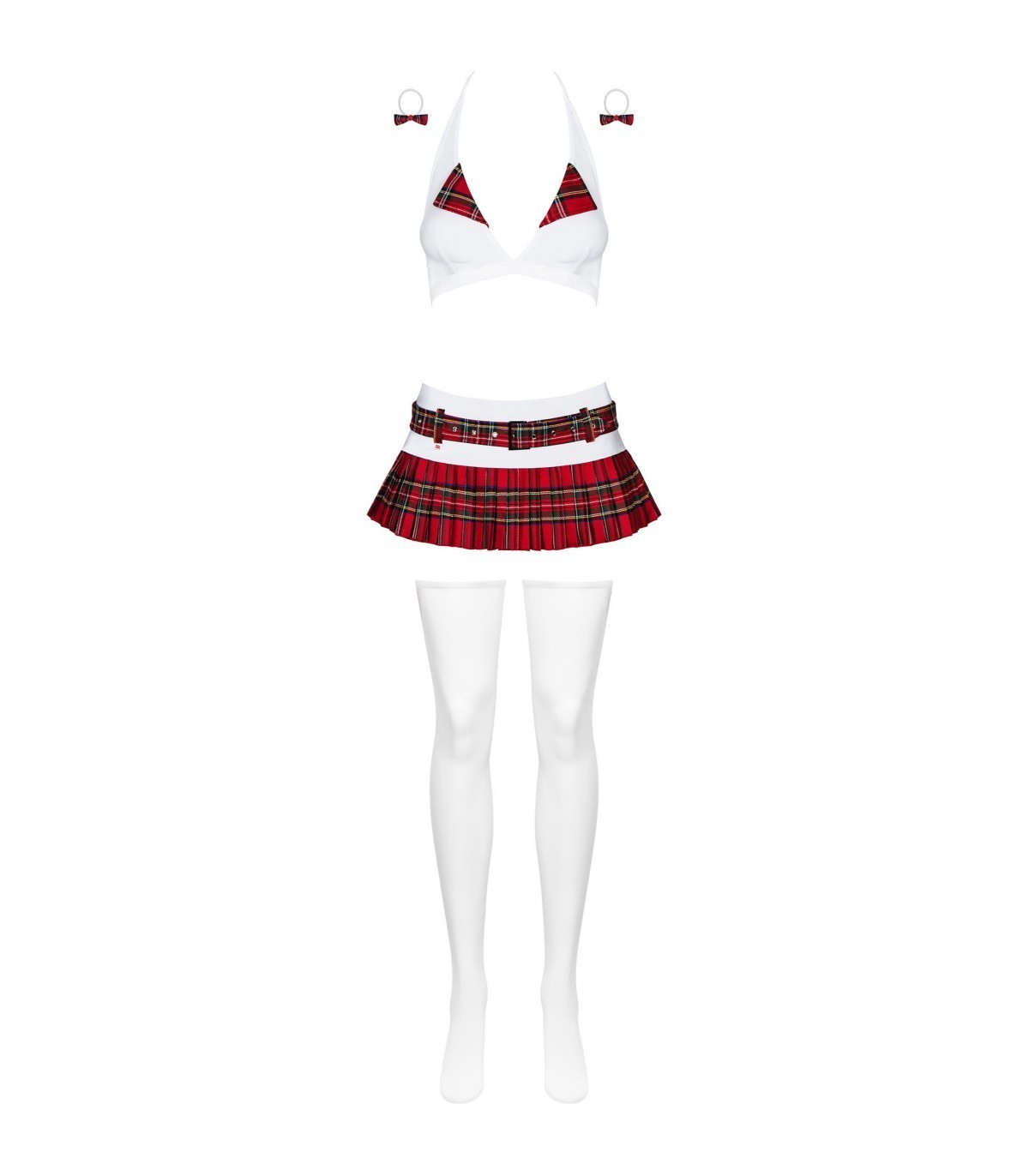 SCHOOLY 5-PCS COSTUME S/M - Imagen 2