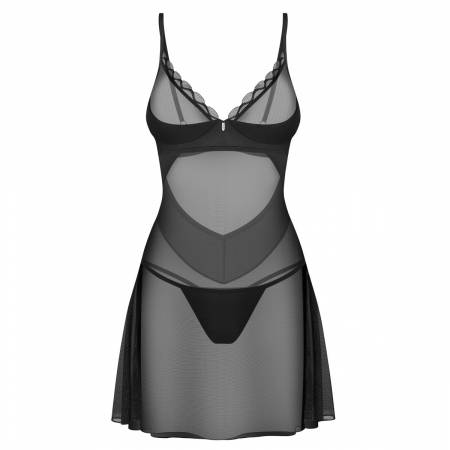 STELISA CHEMISE & THONG 2XL/3XL