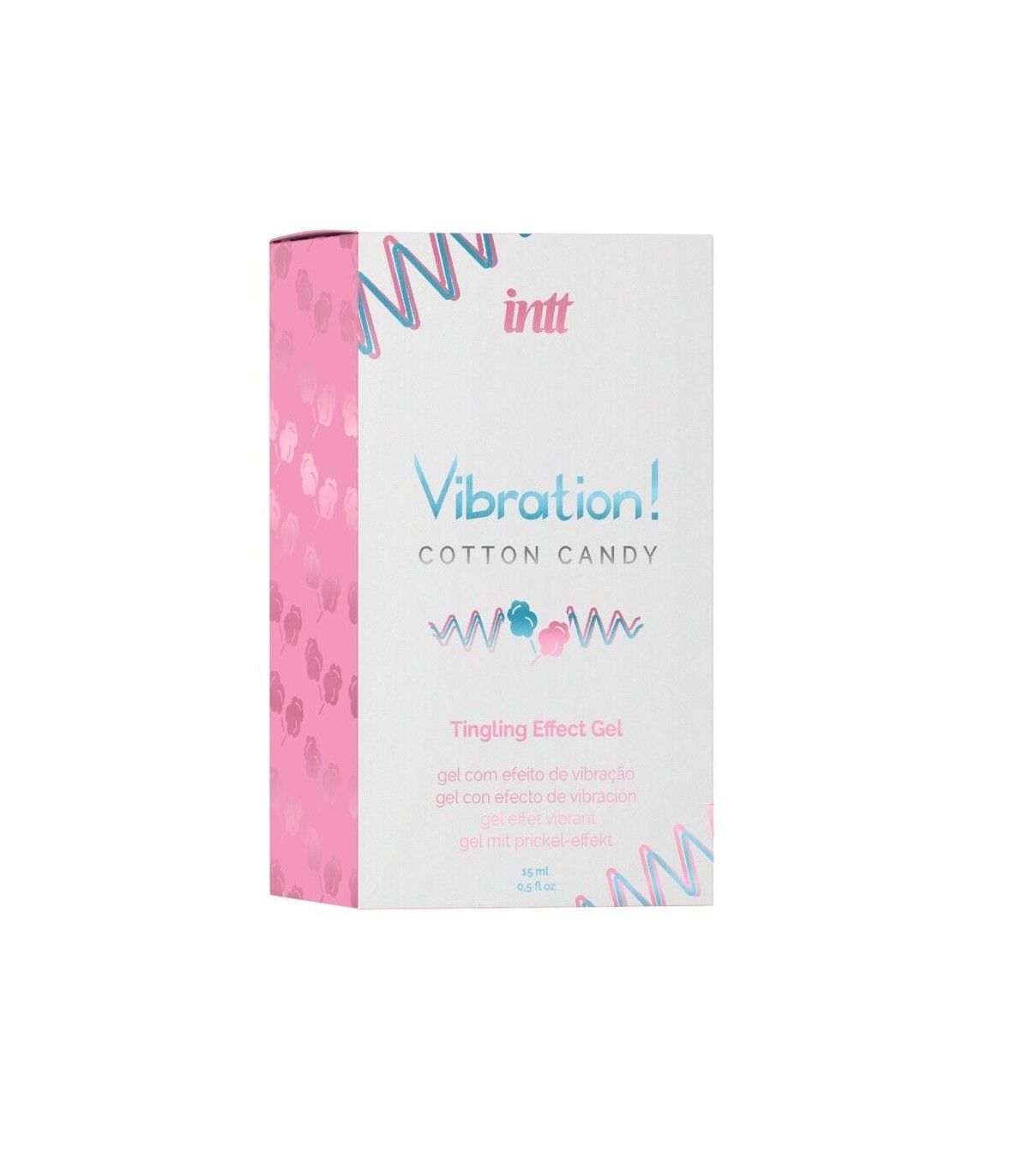 VIBRADOR LÍQUIDO INTT ALGODÓN DE AZÚCAR 15 ML - Imagen 2