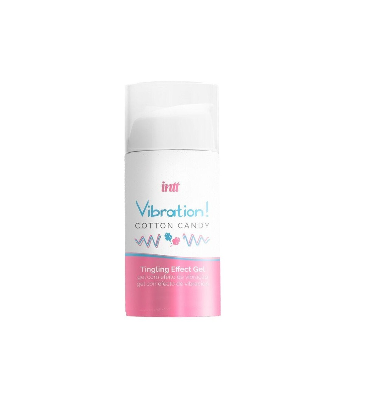VIBRADOR LÍQUIDO INTT ALGODÓN DE AZÚCAR 15 ML